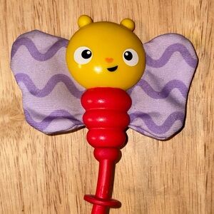 Fisher Price Tiger Time Rainforest Jumperoo Replacement Part Butterfly Teether